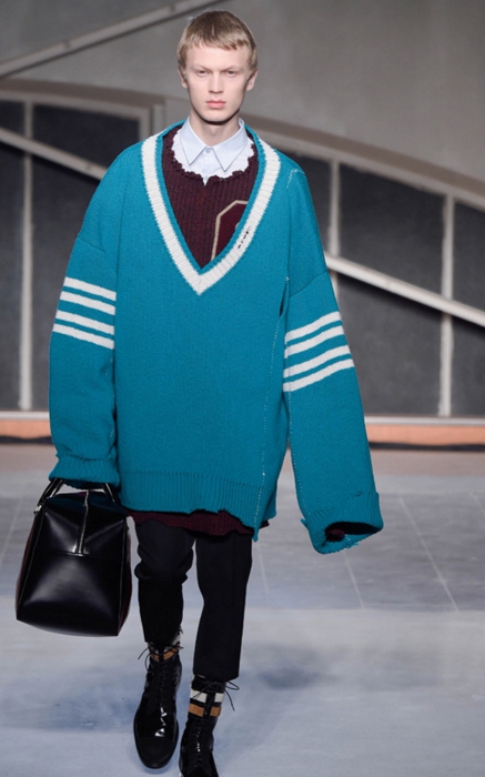 Показ Raf Simons, осень 2016