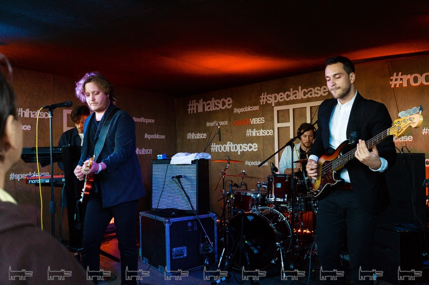 Концерт группы Pompeya на крыше Hi-Hat