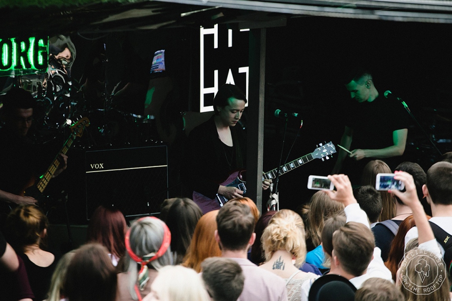 Концерт группы On-the-Go на крыше Hi-Hat