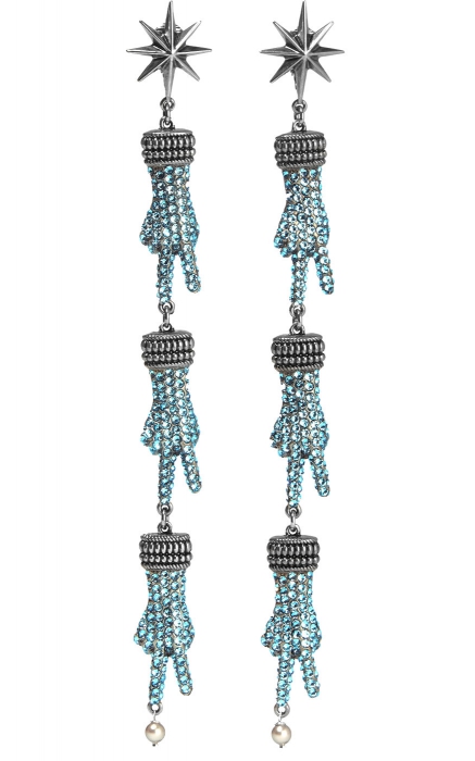 Серьги Alexander McQueen