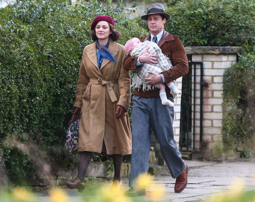 Марион Котийяр и Брэд Питт