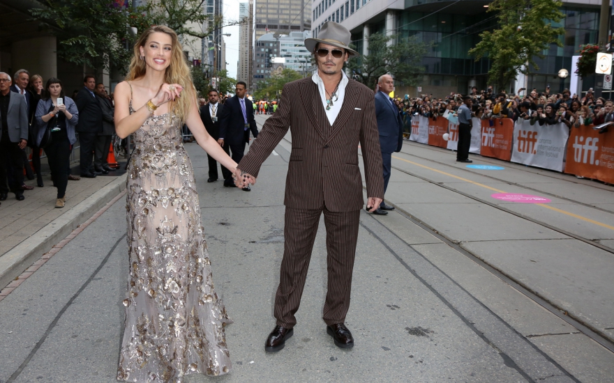 Джонни Депп и Эмбер Херд