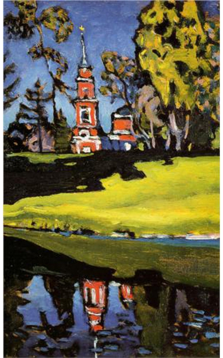 «Ахтырка. Красная церковь». 1908 год