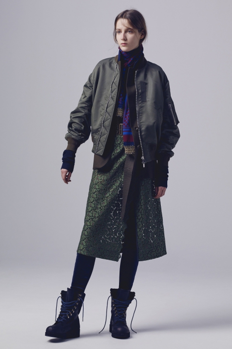 Sacai, осень 2016