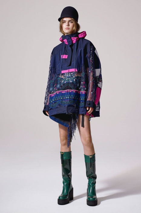 Sacai, resort 2017