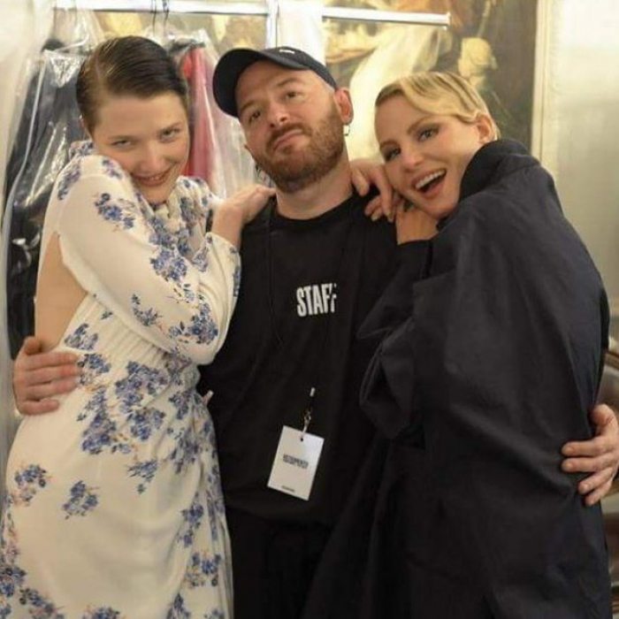 Лотта Волкова, Демна Гвасалия и Рената Литвинова