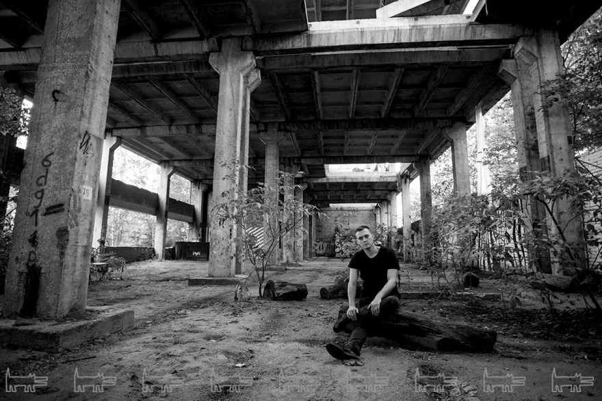 Иван Логос на месте проведения фестиваля Gamma