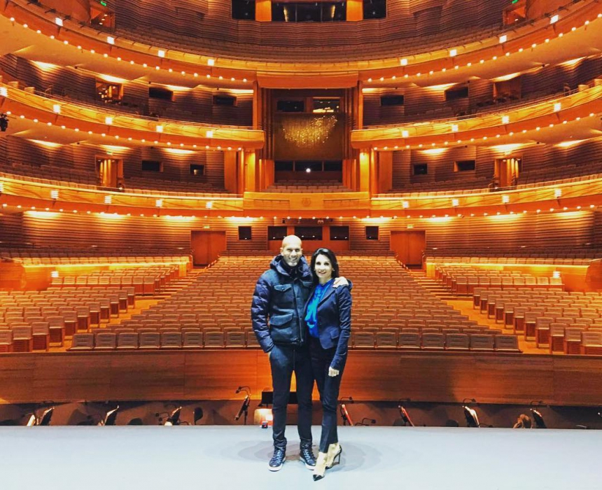 Вероника и Зинедин Зидан