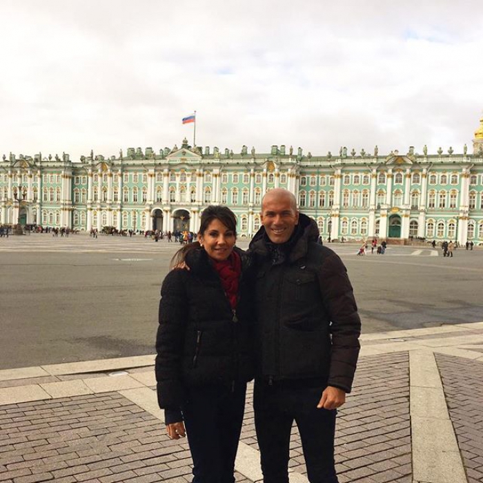 Вероника и Зинедин Зидан