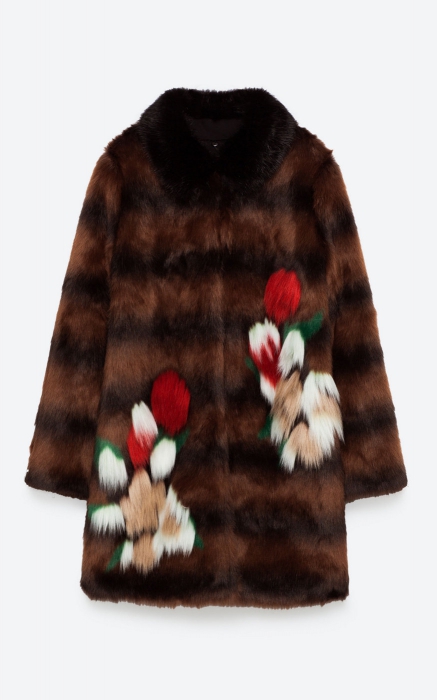 Шуба Zara, 9999 руб. (Zara)