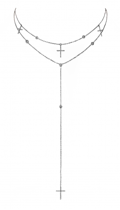 Колье из серебра Caviar Jewellery