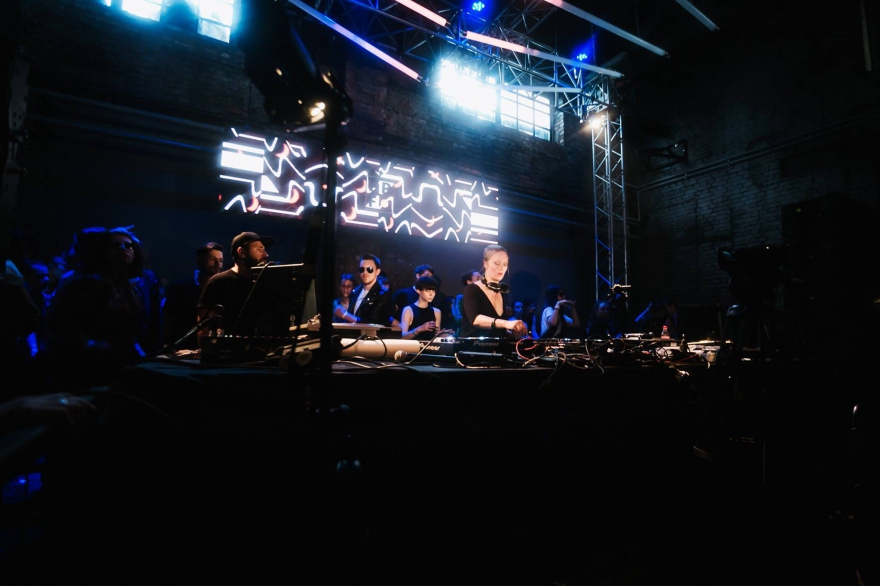 Dasha Rush на танцполе Boiler Room на Present Perfect Festival (2016)