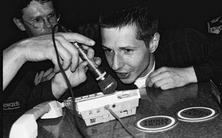 Интерактивная конференция арт группы «Речники» с основателем Новой академии Тимуром Новиковым по телефону