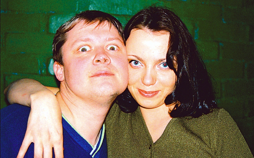 Алексей Лазовский и диджей Надежда