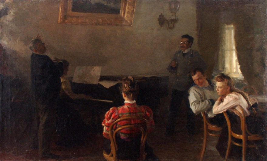 Апполон Троицкий "Высокая нота"