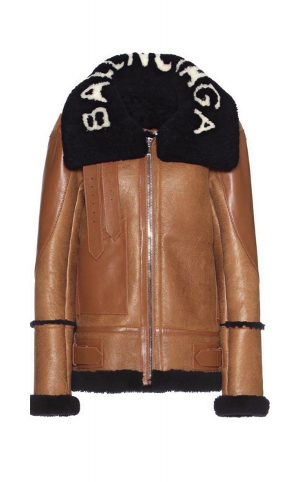 Дубленка Balenciaga, 241 200 руб. (mytheresa.com)