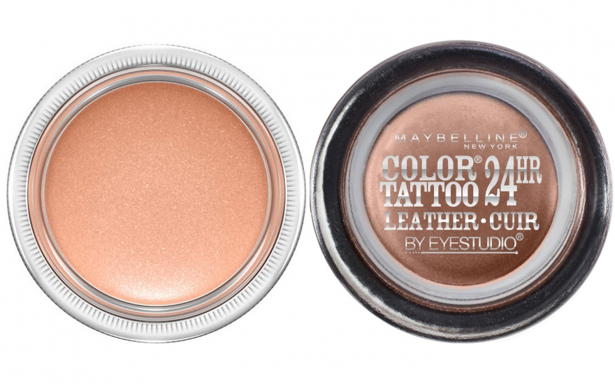 Кремообразные тени M.A.C. Paint Pot (1 490 руб). VS. Maybelline Color Tattoo (300 руб.)