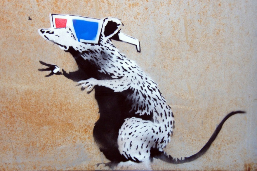 "Крыса", Бэнкси