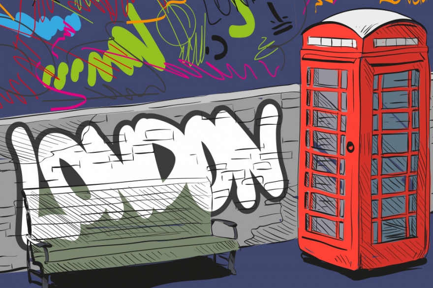 ЛондонНастоящая Мекка граффити: сюда едут как начинающие, так и признанные художники со всего света. Оставить свой след в Лондоне — это как попасть в