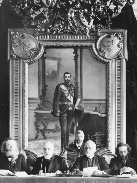 Портрет Николая II Ильи Галкина, 1896 год