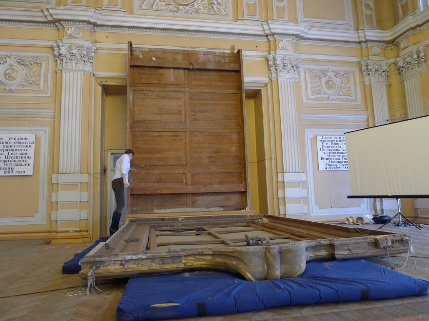 Специалисты Академии Штиглица три года потратили на реставрацию портретов