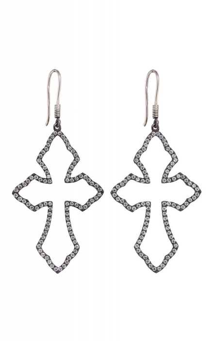 Серьги-кресты Annagramejewellery (38 000 рублей)