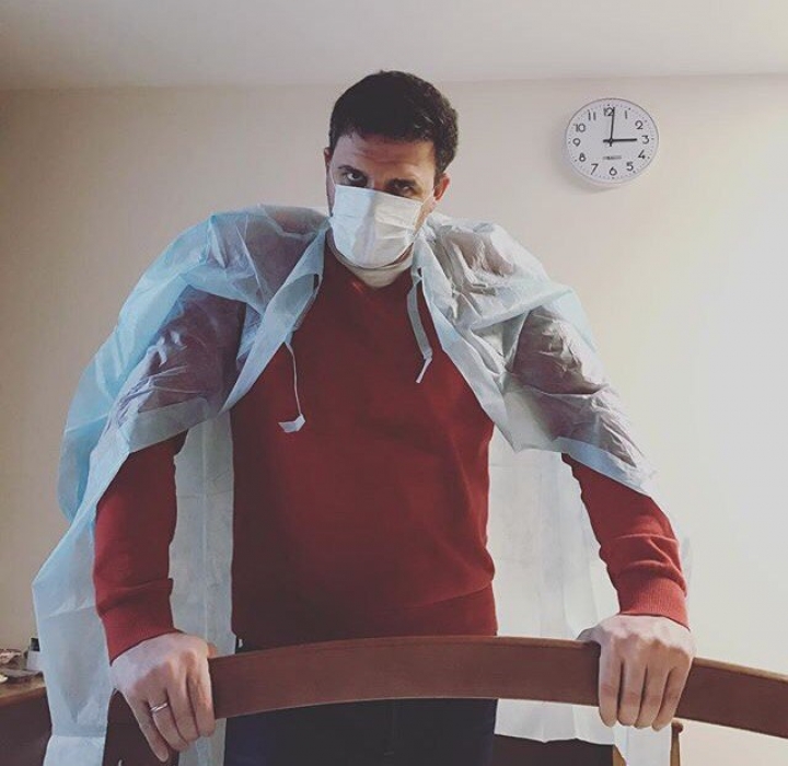 В роддоме Максим поддерживал супругу