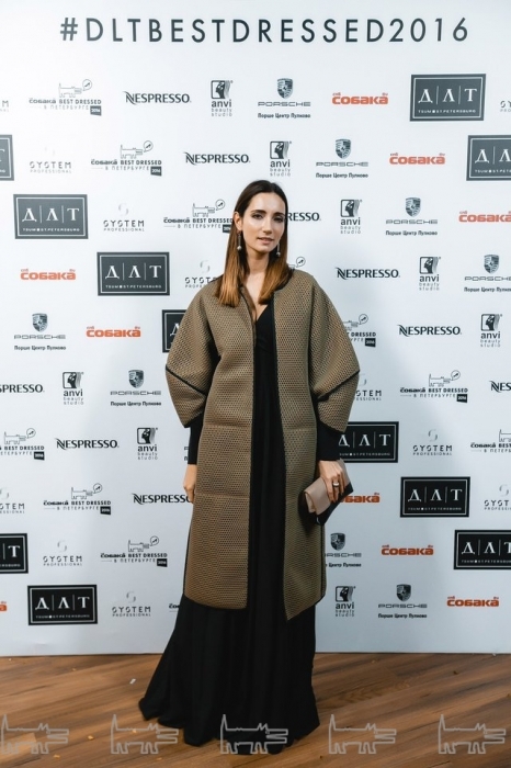 Галя Голованова в тотал-луке Ianis Chamalidy