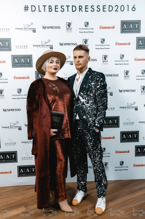 Алина Герман (в Alina German) и Оскар Ренкель (в Ksenia Eliseeva)