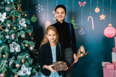 Елена Ложечко с дочерью