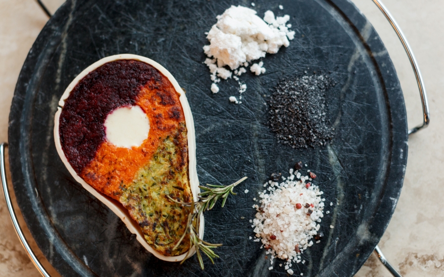 Овощной "стейк" в "Блоке"