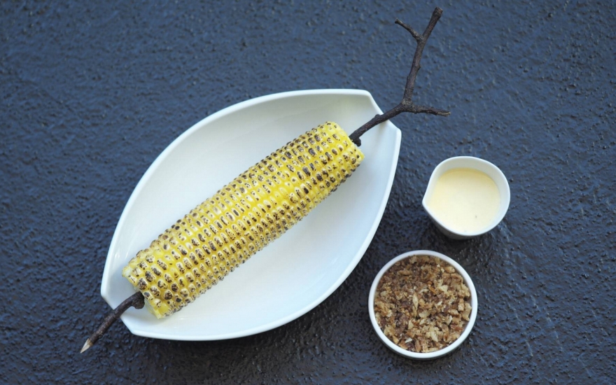 Кукуруза на гриле в "Кококо"