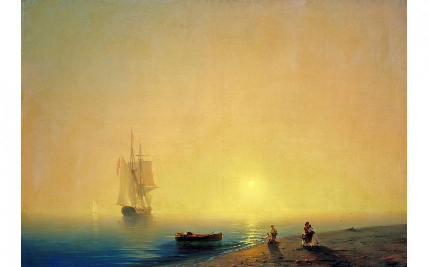 Морской берег. 1851