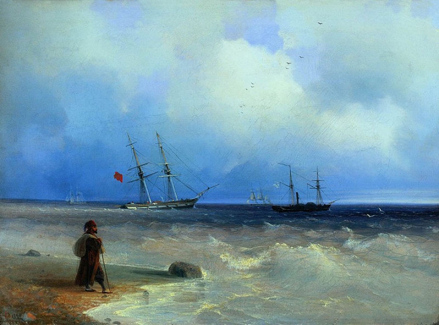 Морской берег, 1840