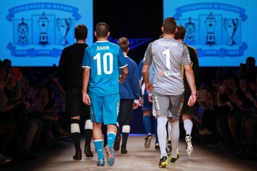 Чемпионская форма клуба «Зенит», которую реконструировал Артем Шумов