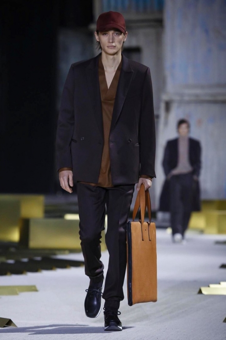 Тимур Семаков на показе Ermenegildo Zegna