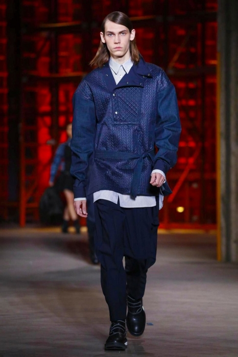 Александр Гордеев на показе Diesel Black Gold