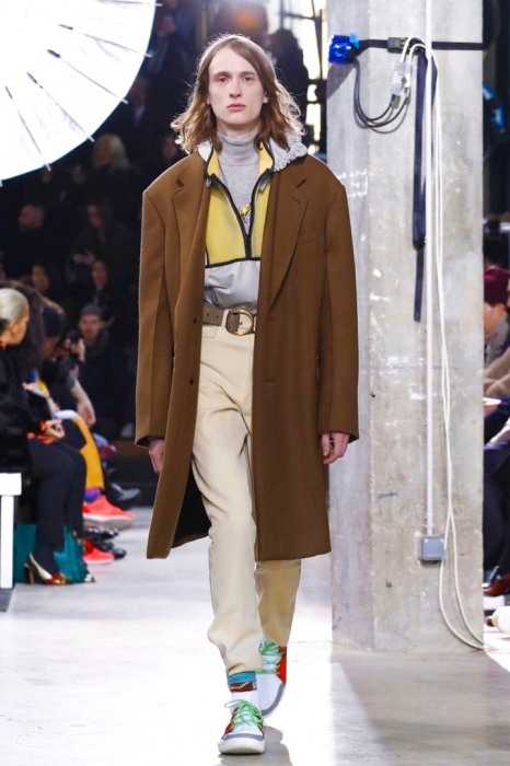 Антон Миненков на показе Lanvin