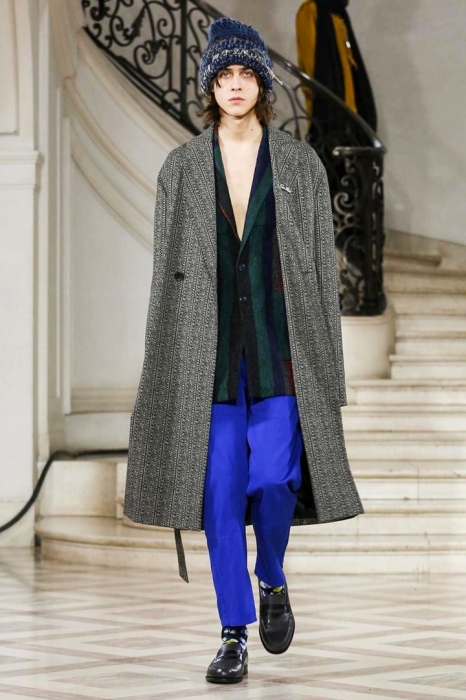 Александр Айзятов на показе Etudes