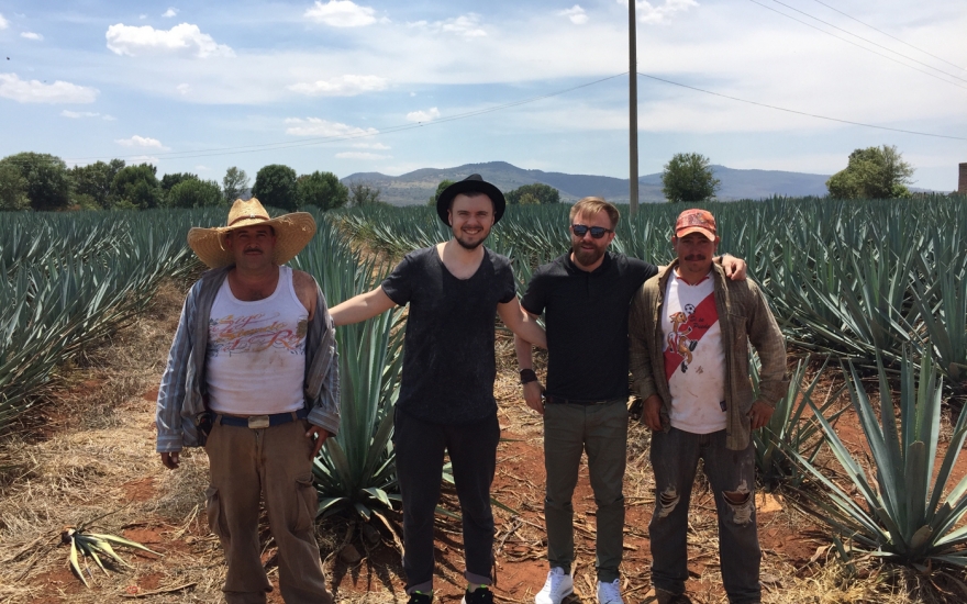 Команда El Copitas в экспедиции в Мексике