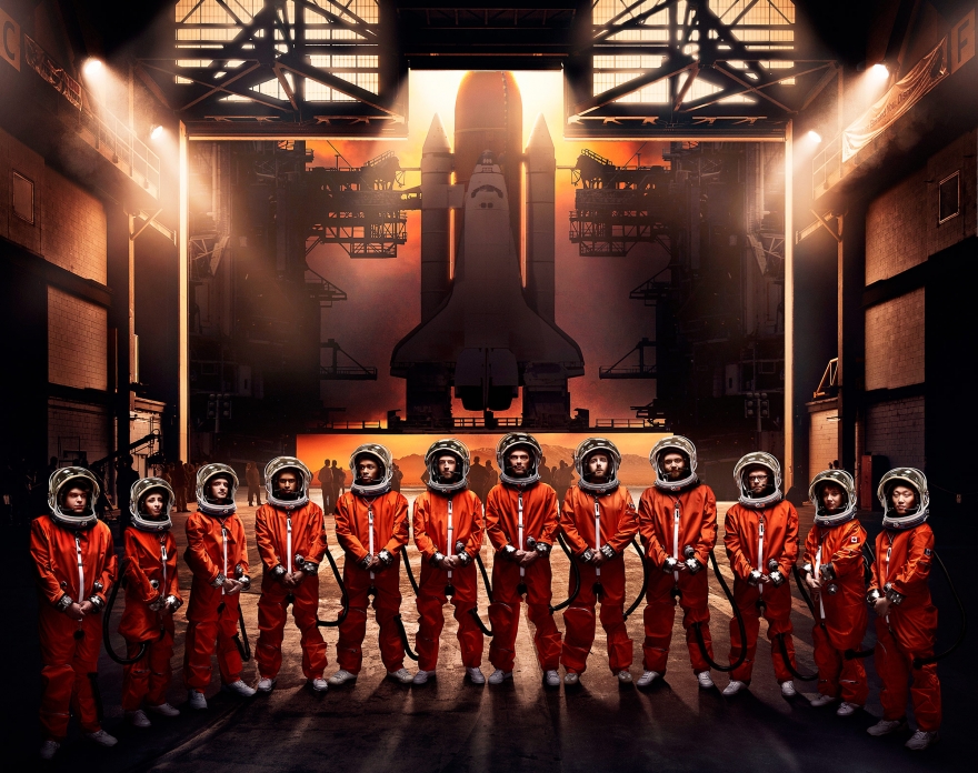 Съемка для агентства Jam3. Интерпретация процесса запуска нового сайта для клиента.