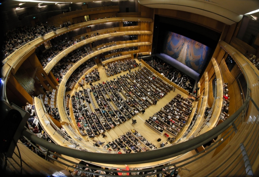 Auditorium of the new Mariinsky Theatre (Mariinsky II), ac. Flickr