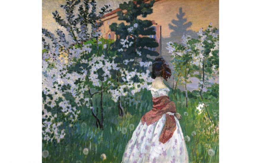 Виктор Борисов-Мусатов "Весна", 1901, холст, масло