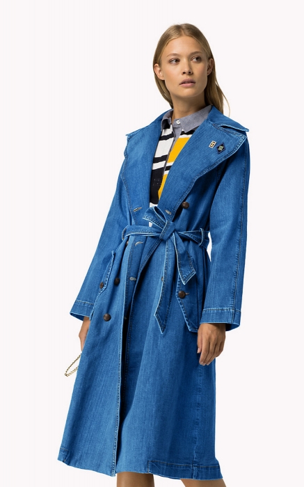 Джинсовый тренч Tommy Hilflger x Gigi Hadid, 28990 руб. (Tommy Hilfiger)