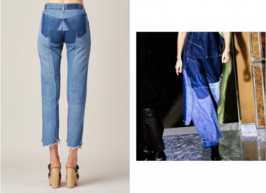 Слева Vetements, 2016 год; справа Maison Martin Margiela, 1999 год