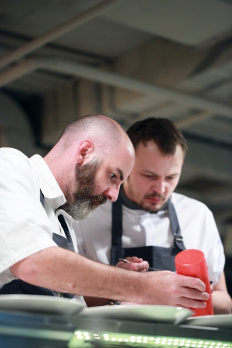 Ужин Дмитрия Блинова, Тима Батлера и Василия Зайцева