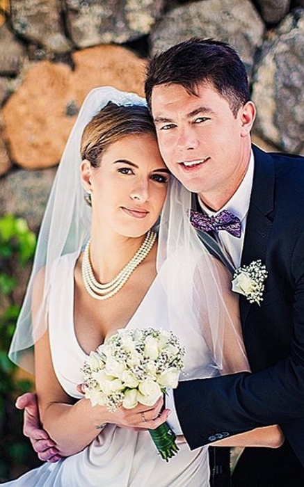 Мария и Алексей на свадебной церемонии