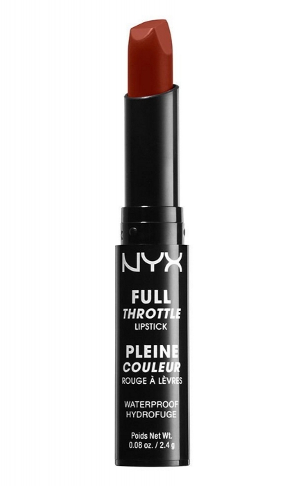 Помада-стик NYX full throttle lipstick, 590 руб.