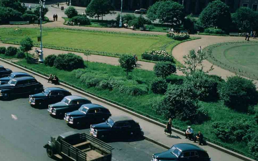 Исаакиевская площадь, Ленинград.