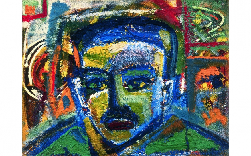 Шолом Шварц. «Мужской пор- трет». 1979 год